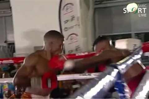 Simiso Buthelezi dead at 24: Boxer who fell into coma after punching invisible opponent dies from..