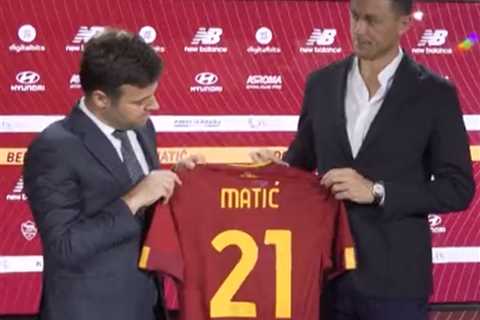 Nemanja Matic completes Roma transfer after Man Utd exit and ‘immediately endears himself to fans..