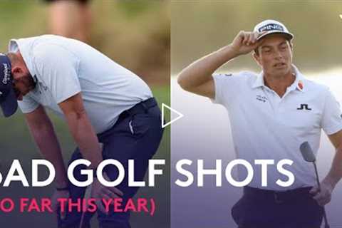 Worst golf shots of the year (so far)