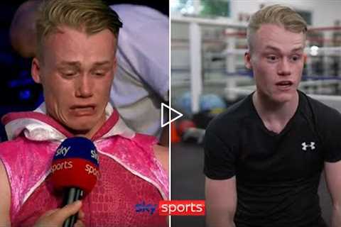 Viral sensation Jimmy Lee on those famous post-fight tears!  All publicity is good publicity! 👊🤣