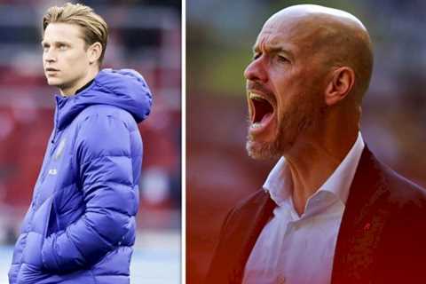 Erik ten Hag and Man Utd board at loggerheads over Frenkie de Jong as new details emerge