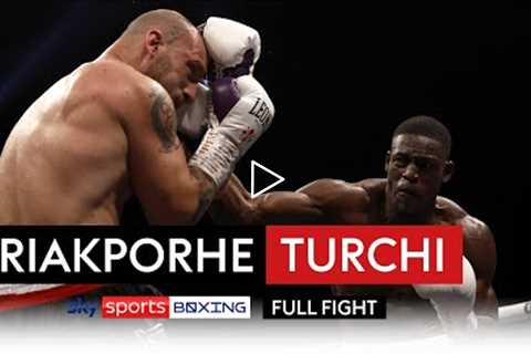 Riakporhe floors Turchi in second round!  Richard Riakporhe vs Fabio Turchi  FULL FIGHT