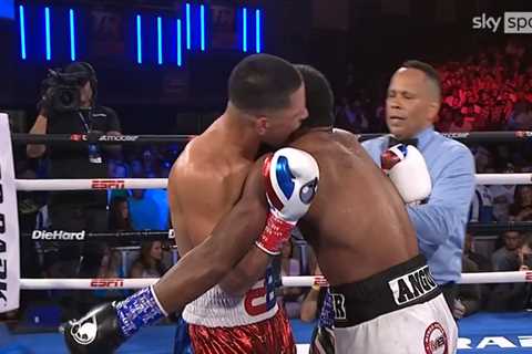 Boxer Edgar Berlanga apologises for ‘Mike Tyson bite’ on opponent and ’embarrassed’ by attack..