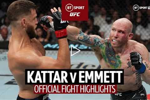 Kattar and Emmett went to war!  Calvin Kattar v Josh Emmett  UFC Austin Fight Highlights