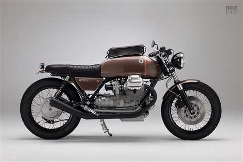 Kaffeemaschine’s Guzzi tourer puts the “Gentleman” in GT