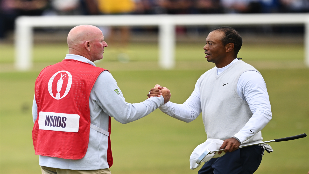 Tiger Woods’ caddie reveals when golf great is likely to return after ruling out retirement at The Open