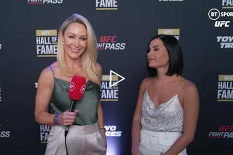 UFC reporter Megan Olivi gives Caroline Pearce her dues  Trailblazers in their own right