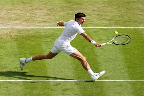 Novak Djokovic drops just 7 games as he waltzes into Wimbledon last 16 against fellow Serb..