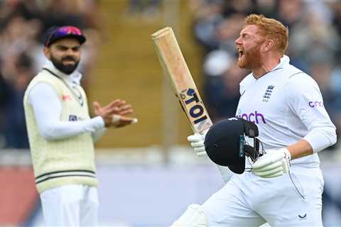 Jonny Bairstow continues astonishing form with another century but England struggle and India on..