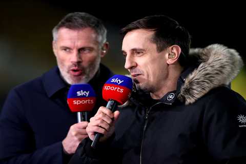 Gary Neville and Jamie Carragher in Twitter spat after Cristiano Ronaldo’s bombshell Man Utd..