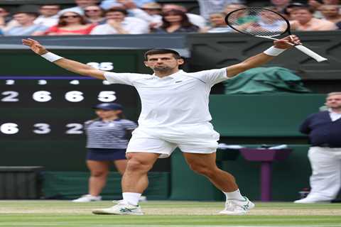 Novak Djokovic SURVIVES Wimbledon shock as Kate and Wills watch champ battles from two sets down to ..