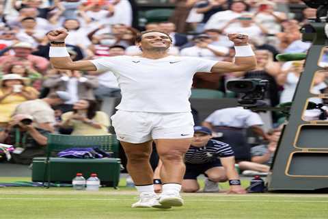 Rafael Nadal defies injury to set-up tasty Wimbledon semi-final clash with Nick Kyrgios after..