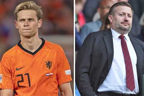 Man Utd being hijacked on Frenkie de Jong would be a blow Richard Arnold can’t afford