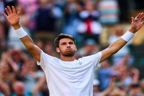 Cameron Norrie grilling two-time Wimbledon champion Andy Murray on how to beat Novak Djokovic ahead ..