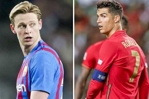 Man Utd ‘given Frenkie de Jong assurances’ with Cristiano Ronaldo update due today