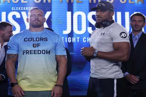 First Anthony Joshua vs Oleksandr Usyk undercard fight announced as former super-middleweight champ ..