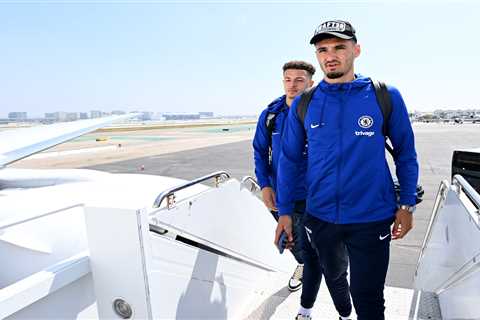 West Ham close in on £30m transfer for Chelsea striker Armando Broja after he leaves US tour to..