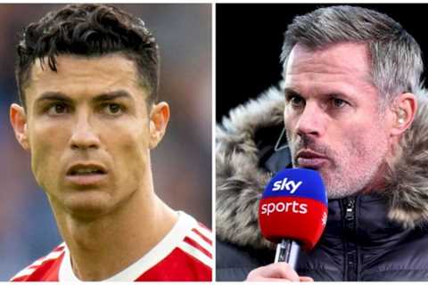 Cristiano Ronaldo proving Jamie Carragher’s ‘balance’ theory true as Man Utd face dilemma