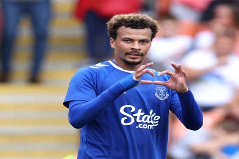 Dele Alli scores first TWO Everton goals in win at Blackpool despite Frank Lampard set to AXE flop..