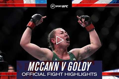 INCREDIBLE! Meatball Molly McCann with another highlight KO!  UFC London Official Fight Highlights