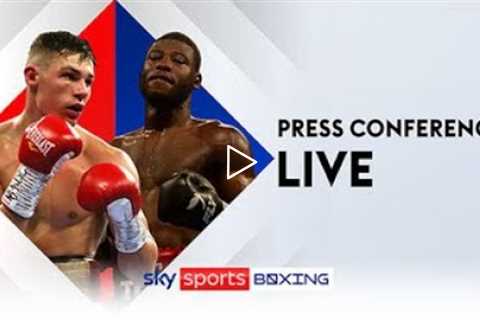 CHRIS BILLAM-SMITH VS ISAAC CHAMBERLAIN 💥 Live Press Conference!