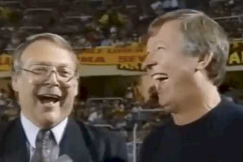 Unseen side of Sir Alex Ferguson shows Man Utd icon taking on comedic role in interview