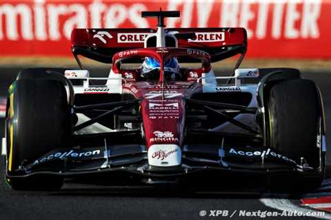  Formula 1 |  Alfa Romeo F1 is ‘back’ in rhythm in Hungary 