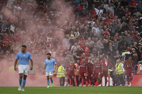 Liverpool to be investigated after flares and smoke bombs used during Community Shield win over Man ..