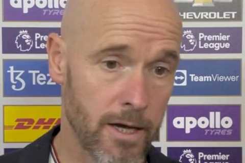 Erik ten Hag left ‘totally not satisfied’ with Man Utd after 2-1 defeat to Brighton