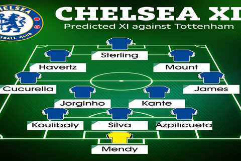 How Chelsea could line up against Tottenham with Marc Cucurella set to be handed full debut and..