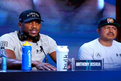 Anthony Joshua’s new coach Robert Garcia can’t change his ‘WEAK mentality’ ahead of crunch rematch, ..