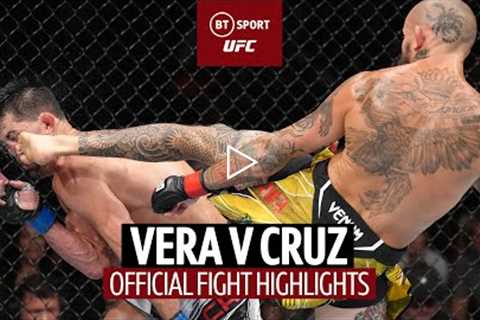 Another legend falls to Chito Vera!  Marlon Vera v Dominick Cruz  UFC Official Fight Highlights