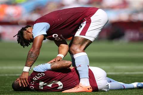 Aston Villa in huge blow as new transfer signing Diego Carlos suffers ankle injury and facing rest..