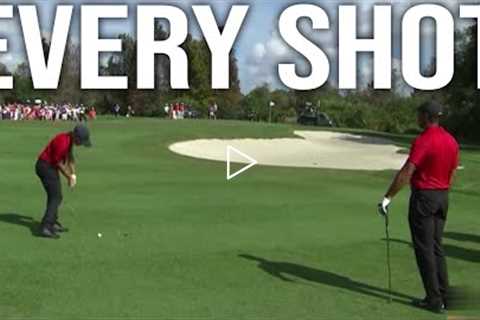 Tiger and Charlie Woods Every Shot | PNC Final Round