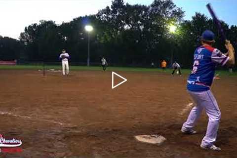 Longest Backward Trick Shot Home Run (a few feet foul)