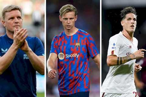 Transfer news LIVE: Man Utd back in for De Jong, Newcastle eye £10m ace, Zaniolo update