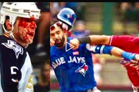 All Time MOST SAVAGE! Sports Fights. MLB, NBA, NHL & NFL.