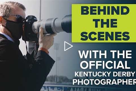 HOW DO YOU CAPTURE A HORSE RACE? | BEHIND THE SCENES WITH THE OFFICIAL KENTUCKY DERBY PHOTOGRAPHER