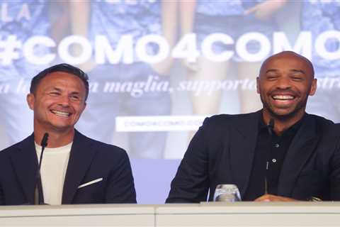 Arsenal legend Thierry Henry joins Cesc Fabregas in becoming part owner of Serie B minnows Como