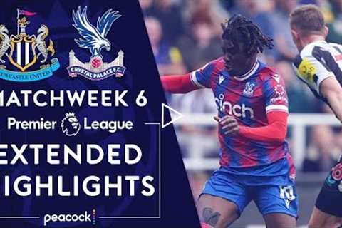 Newcastle United v. Crystal Palace | PREMIER LEAGUE HIGHLIGHTS | 9/3/2022 | NBC Sports