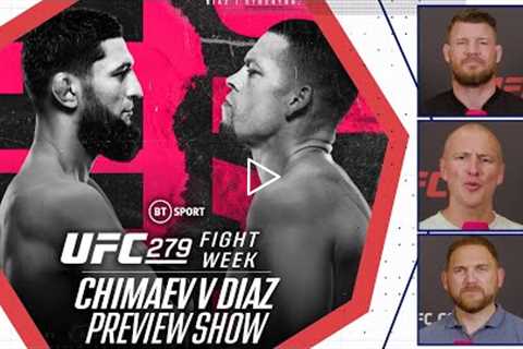 Khamzat Chimaev v Nate Diaz Fight Week  UFC 279 Preview Show  With Mike Bisping