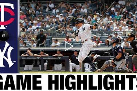 Twins vs. Yankees Game Highlights (9/5/22) | MLB Highlights