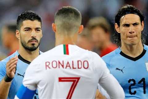 Cristiano Ronaldo will never forget the performance of Suárez and Cavani in this match