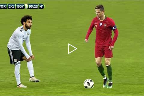 Mohamed Salah will never forget this humiliating performance by Cristiano Ronaldo