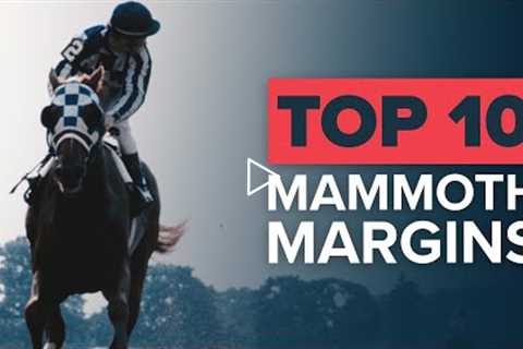 TOP 10 EPIC HORSE RACING WINS | SECRETARIAT BY 31 LENGTHS!