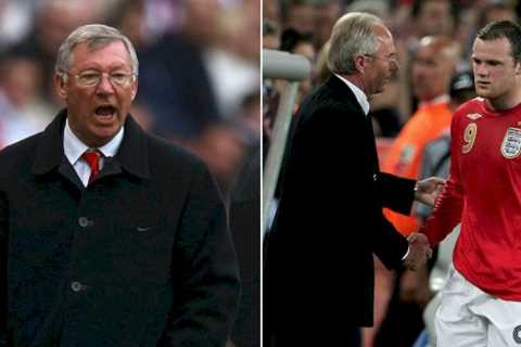 Sven Goran Eriksson told Sir Alex Ferguson to ‘f*** off’ over Wayne Rooney row