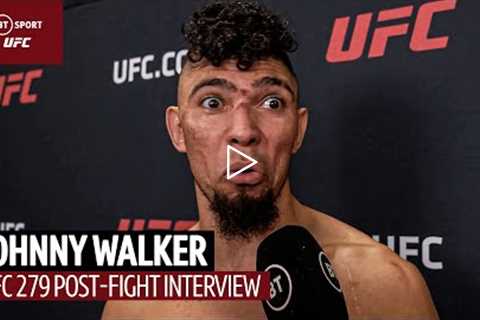 'I want to fight again soon' Johnny Walker wants quick comeback  UFC 279 post-fight interview