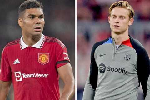 What Man Utd insiders think about Casemiro and Frenkie de Jong behind the scenes