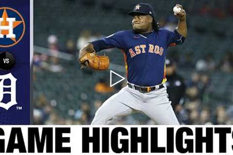 Astros vs. Tigers Game Highlights (9/12/22) | MLB Highlights