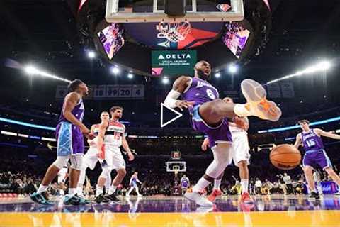 LeBron James 85 Dunks from 2021-2022 NBA Season